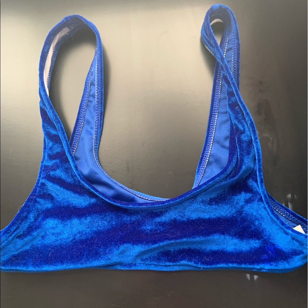 Velvet Bikini Top